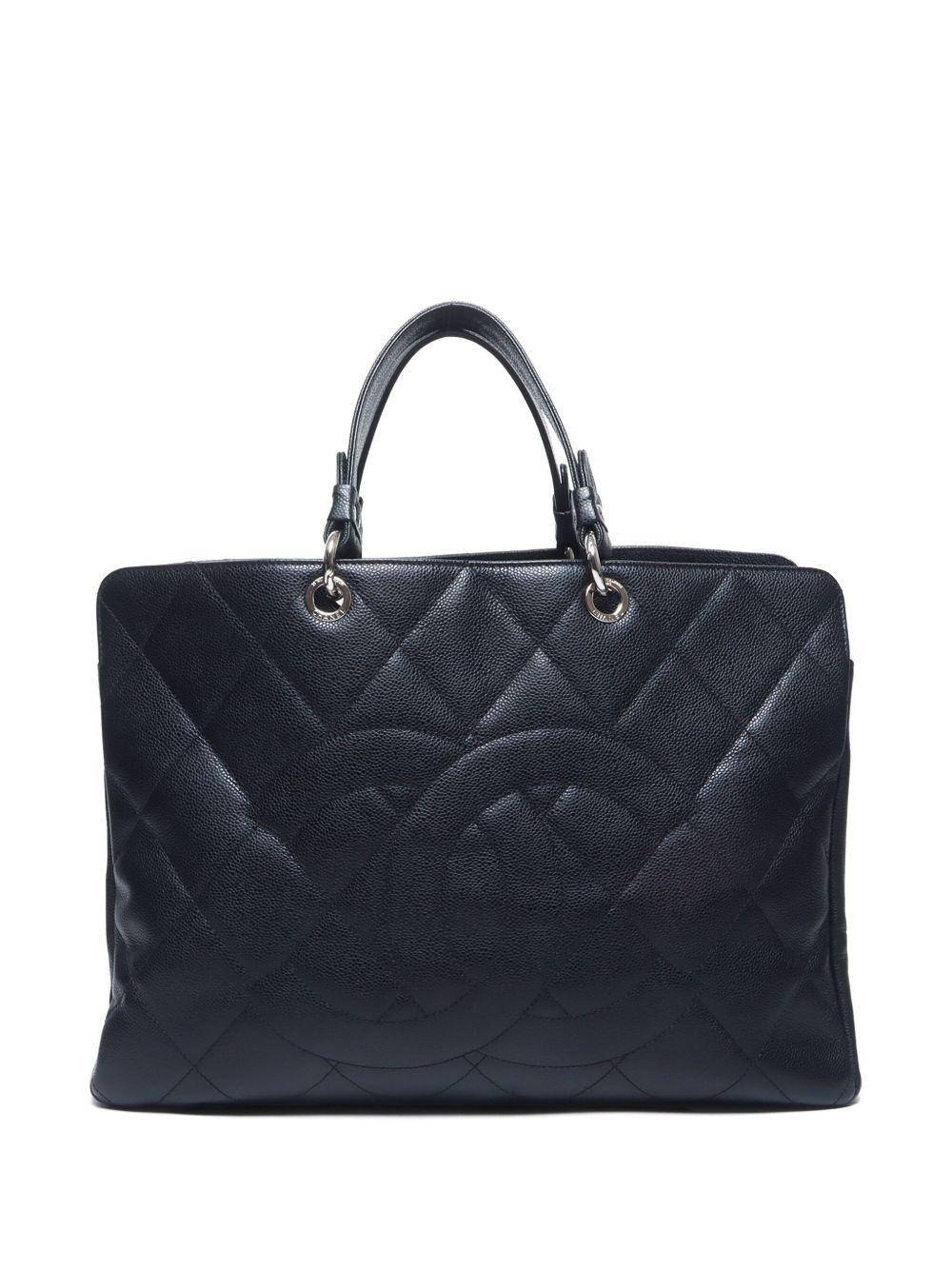 CHANEL Pre-Owned CC 手提包（2009年典藏款） - 黑色
