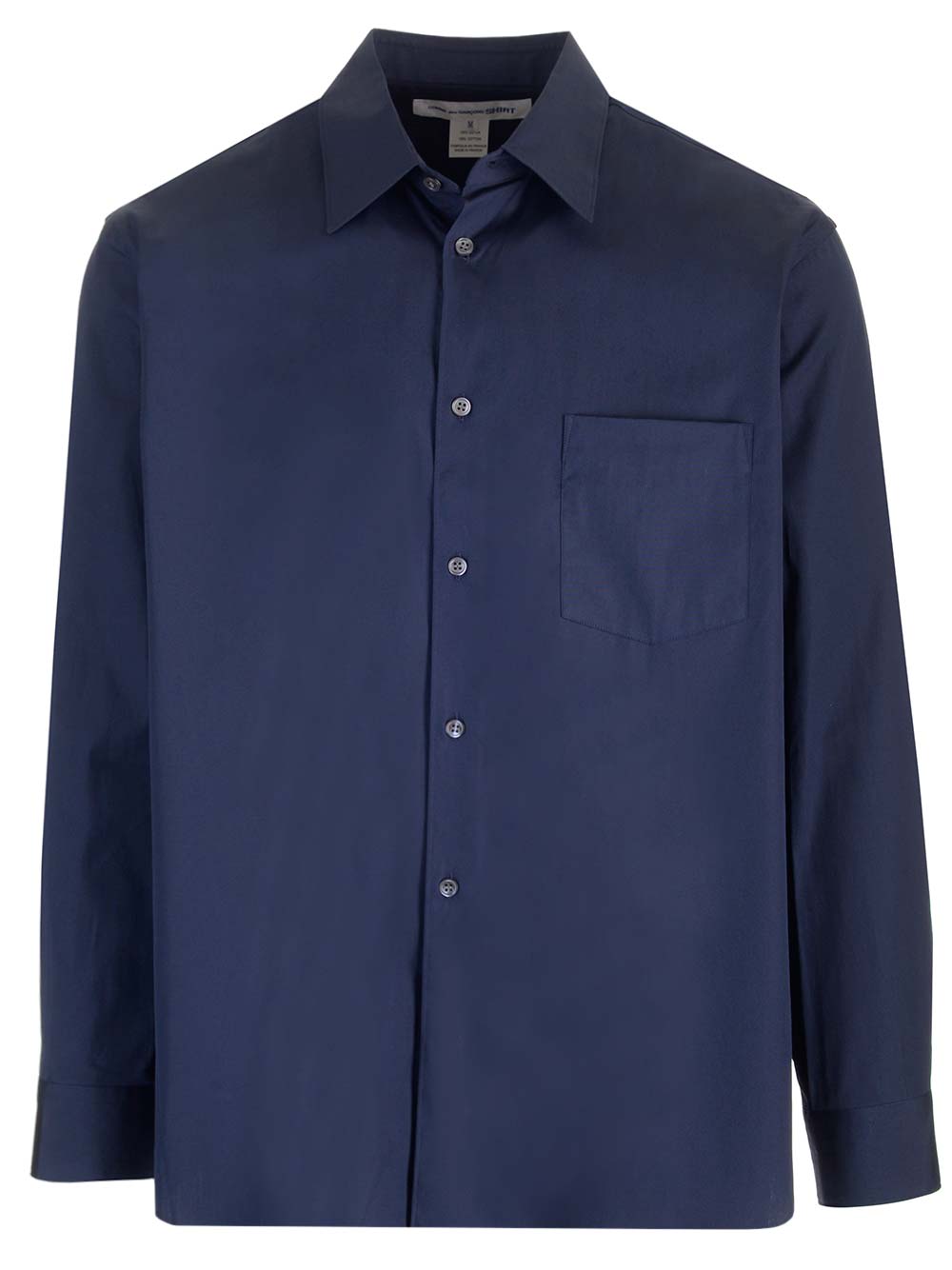 Comme des Garçons Shirt 蓝色口袋衬衫