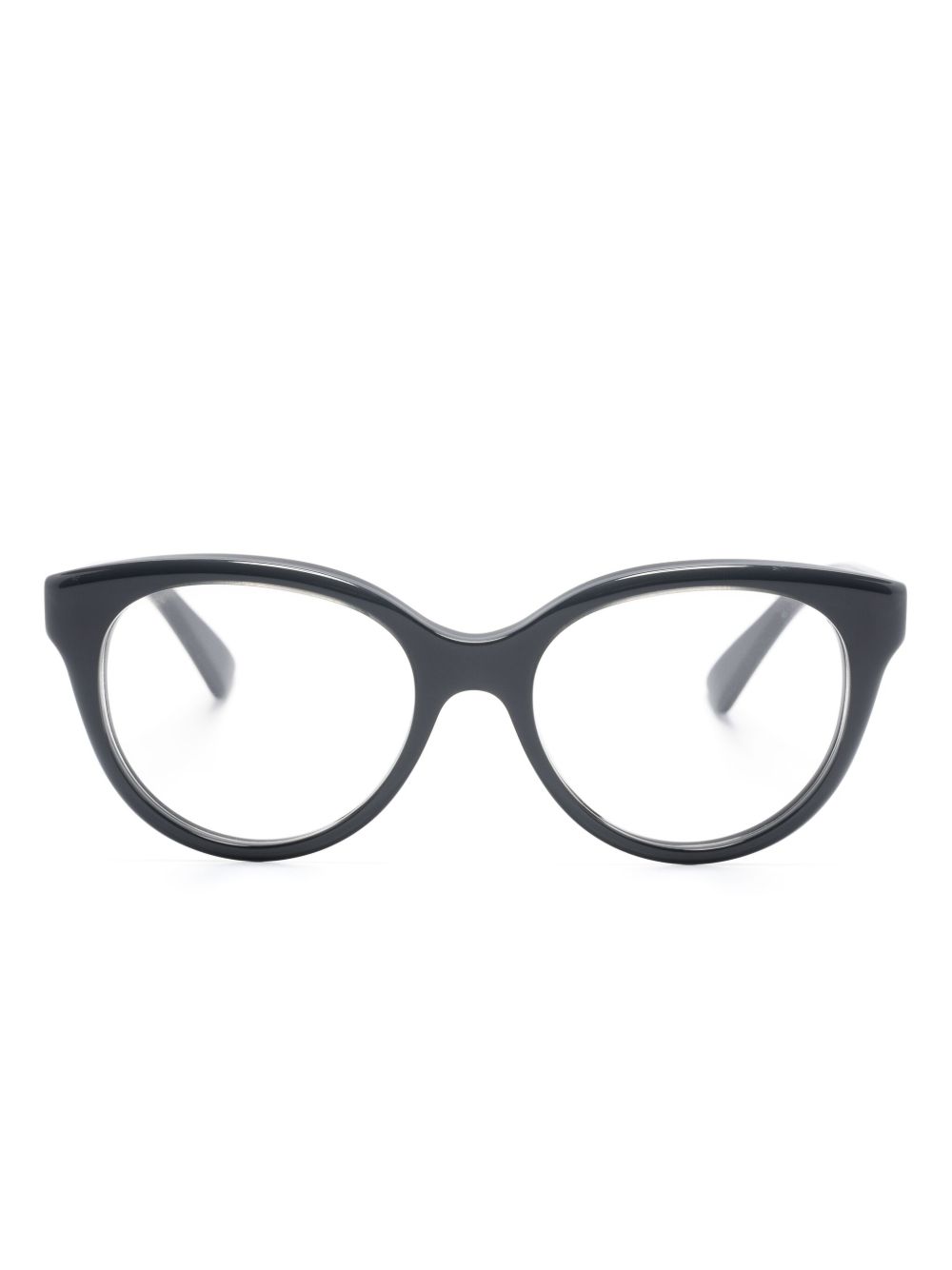 Gucci Eyewear 圆框眼镜 - 黑色