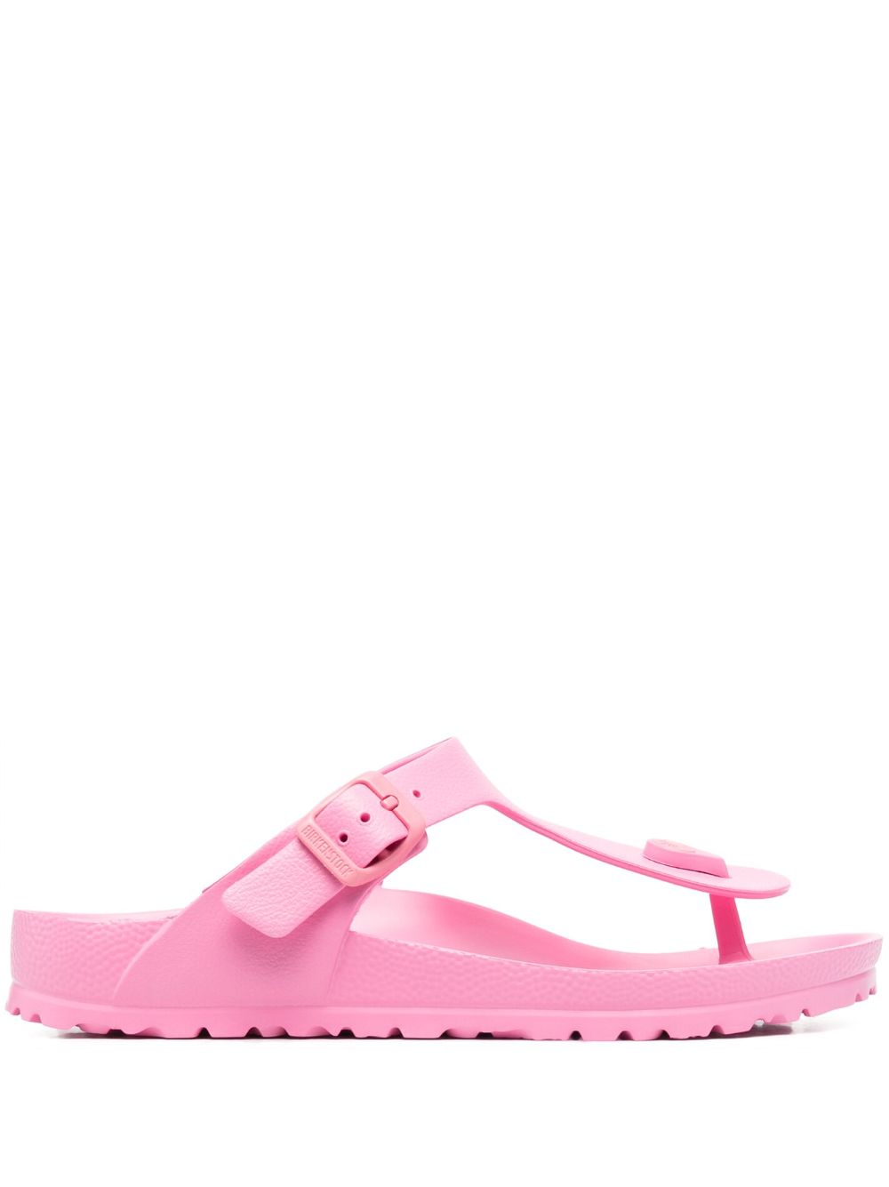 Birkenstock Gizeh 橡胶人字形凉鞋 - 粉色