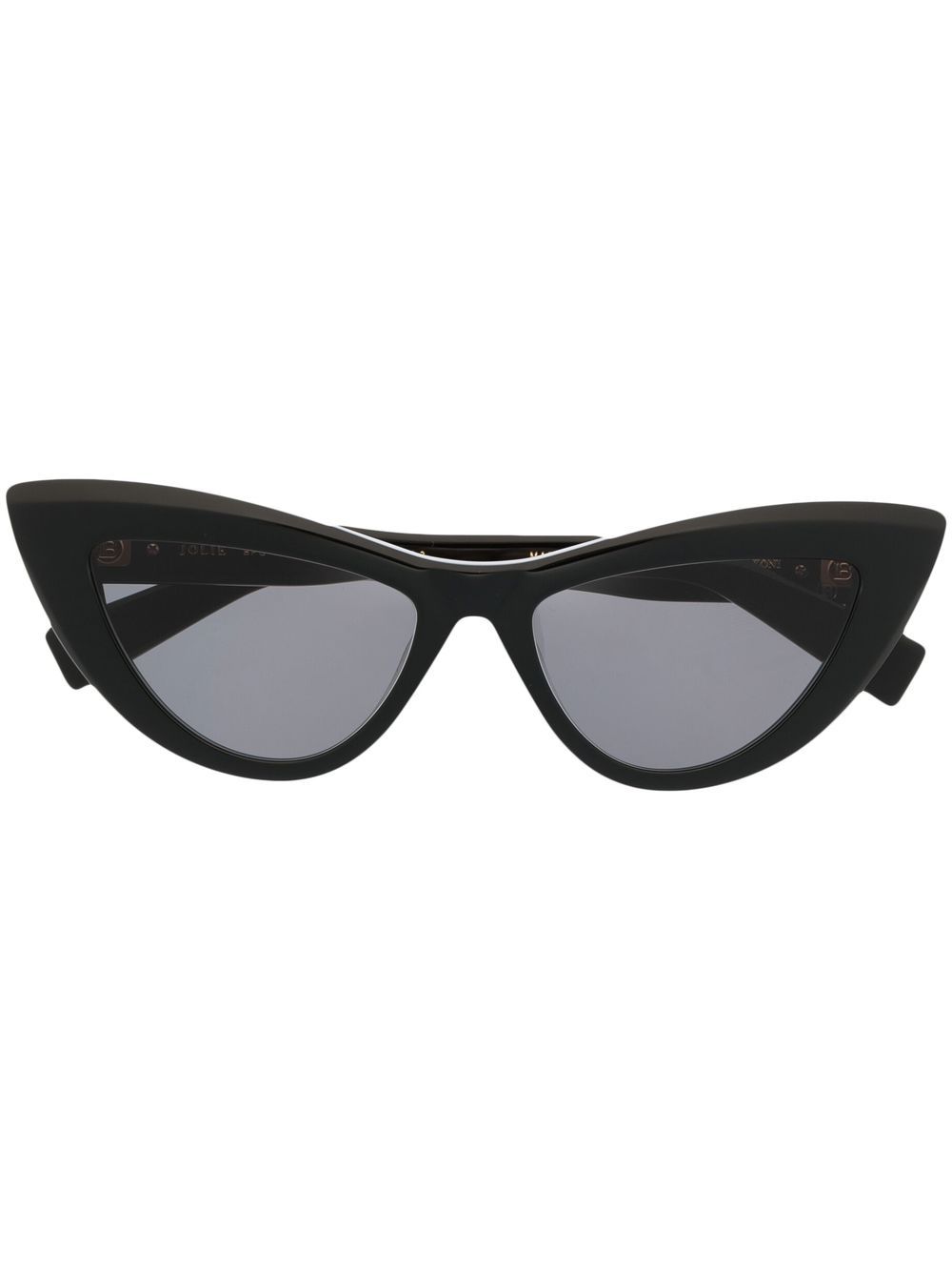 Balmain Eyewear Jolie 猫眼框太阳眼镜 - 黑色
