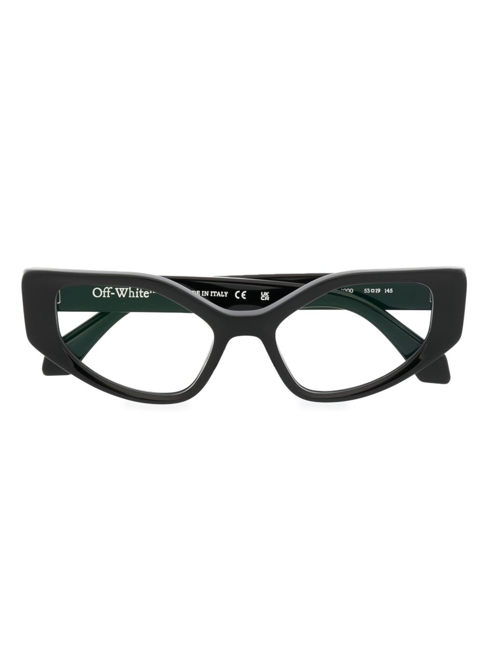 Off-White Eyewear Style 24 光学眼镜 - 黑色