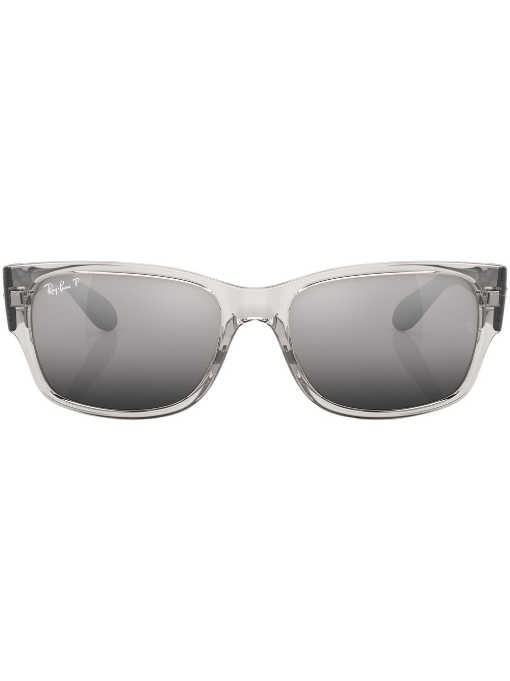 Ray-Ban Wayfarer 镜框太阳眼镜 - 灰色