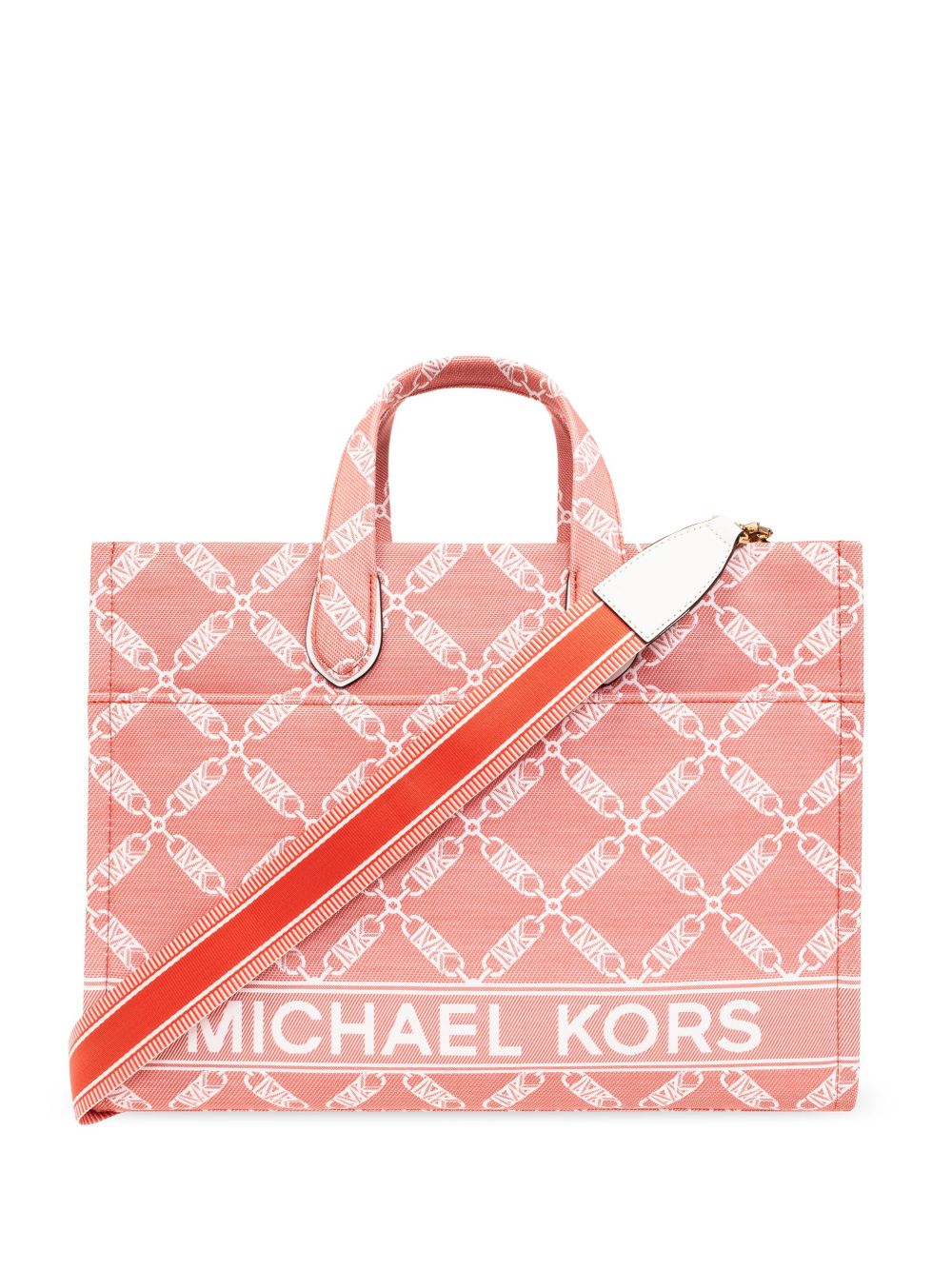 Michael Michael Kors Gigi 棉手提包 - 粉色