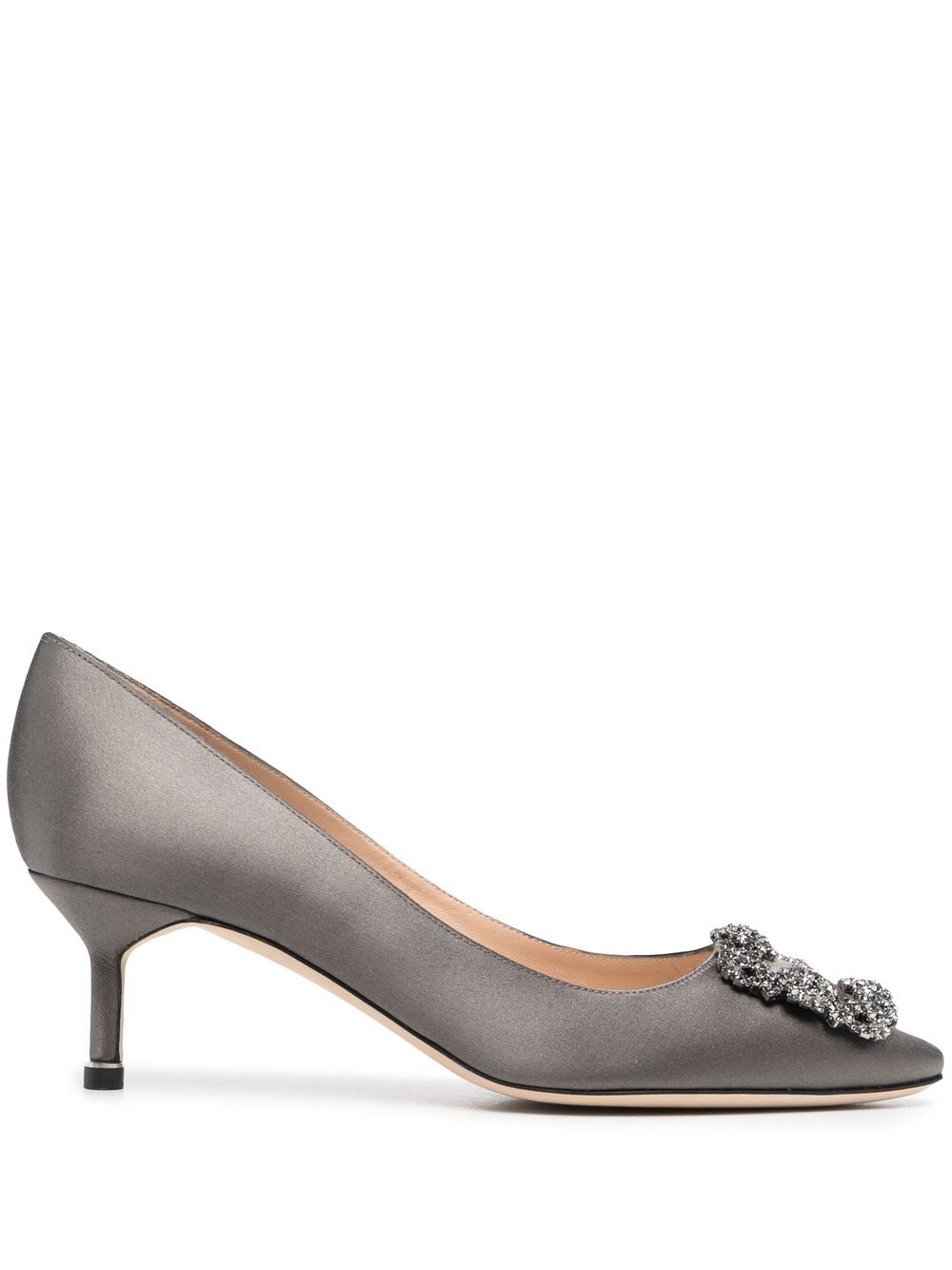 Manolo Blahnik Hangisi 高跟鞋 - 灰色