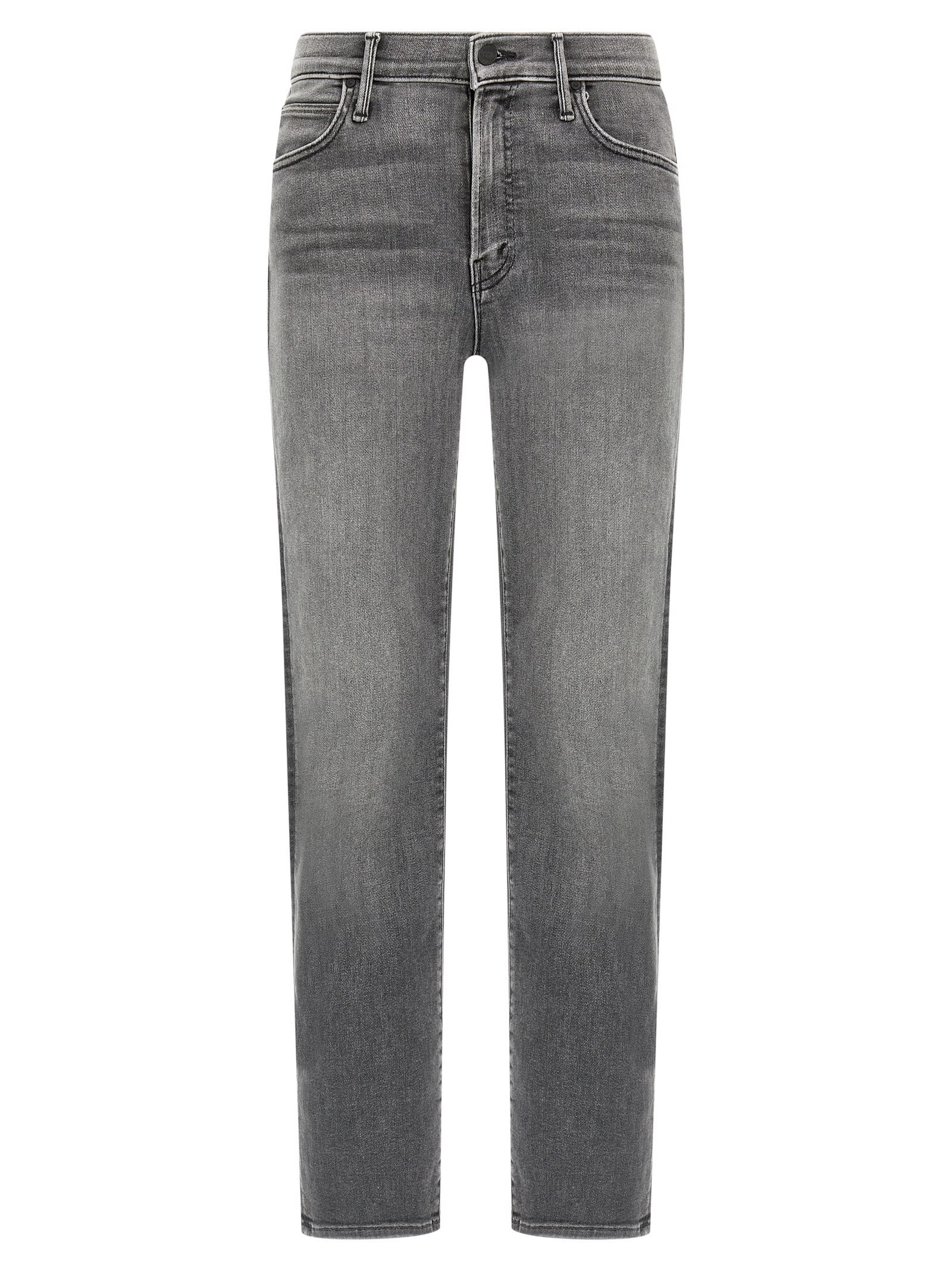 Mother the Pixie Mid Rise Dazzler Ankle Jeans
