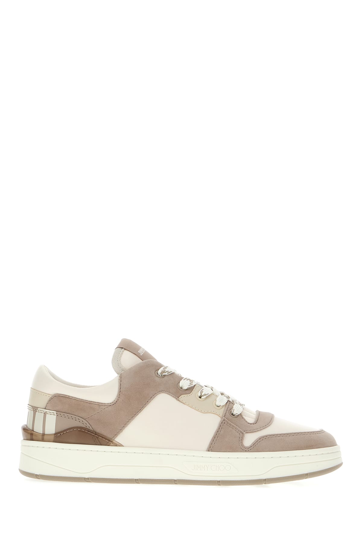 Jimmy Choo Multicolor Leather And Suede Florent/m Sneakers