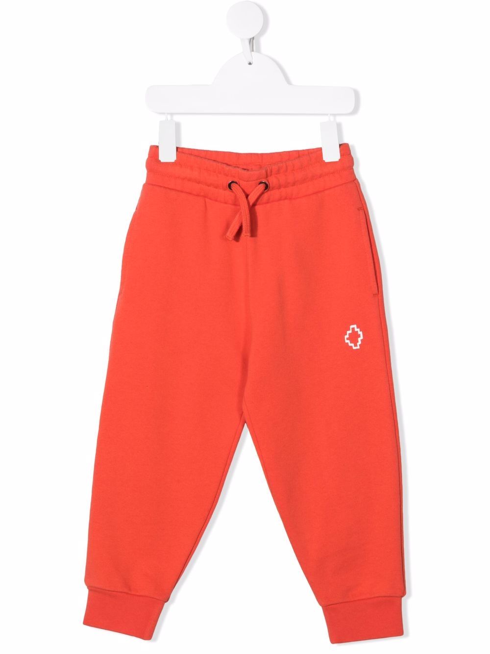 Marcelo Burlon County Of Milan Kids logo印花抽绳运动裤 - 红色
