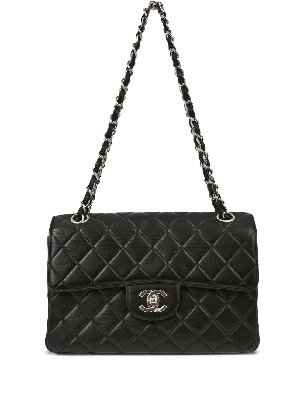 CHANEL Pre-Owned Double Sided Classic Flap 单肩包（1997年典藏款） - 黑色