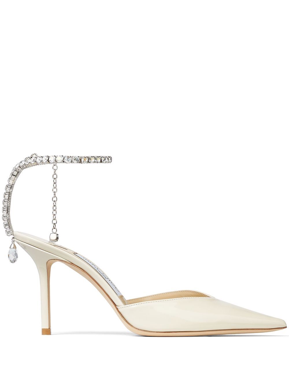 Jimmy Choo 周仰杰 Saeda 尖头高跟鞋 - 中性色