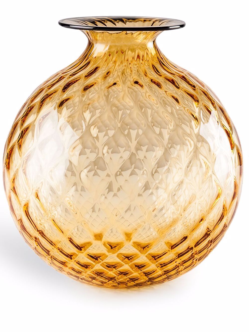 Venini Monofiori 玻璃花瓶（21厘米） - 金色