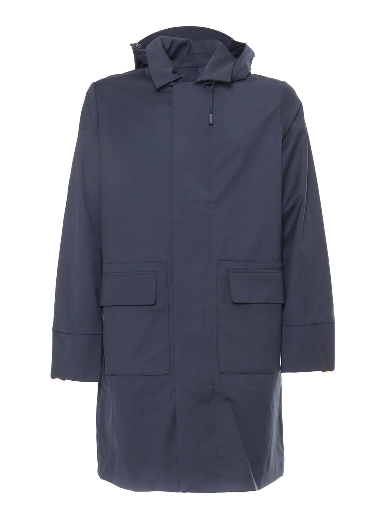 K-Way Poirol Tech Wool Blend Down Jacket
