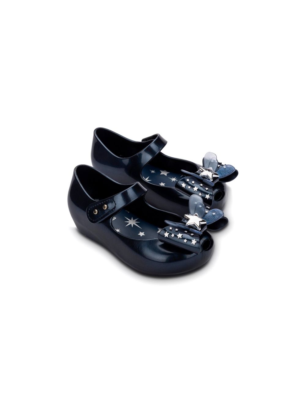 Mini Melissa Ultragirl Bow 平底鞋 - 蓝色