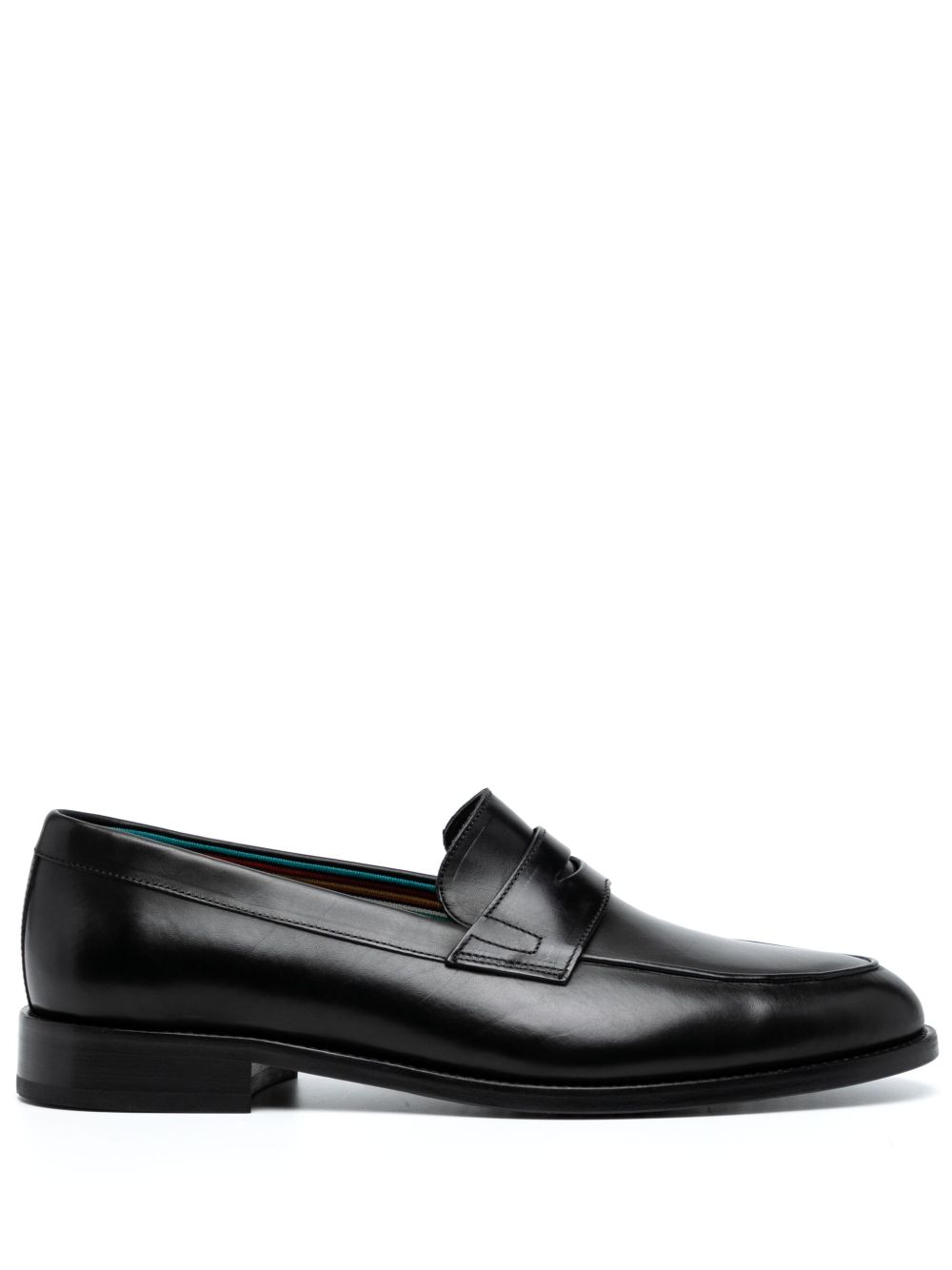 Paul Smith Montego 皮质经典乐福鞋 - 黑色