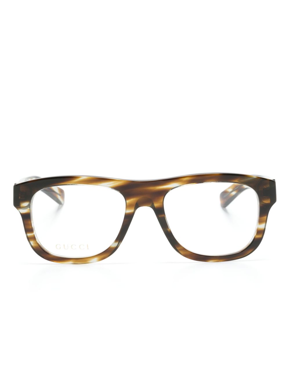 Gucci Eyewear GG 1509O 方框太阳眼镜 - 褐色
