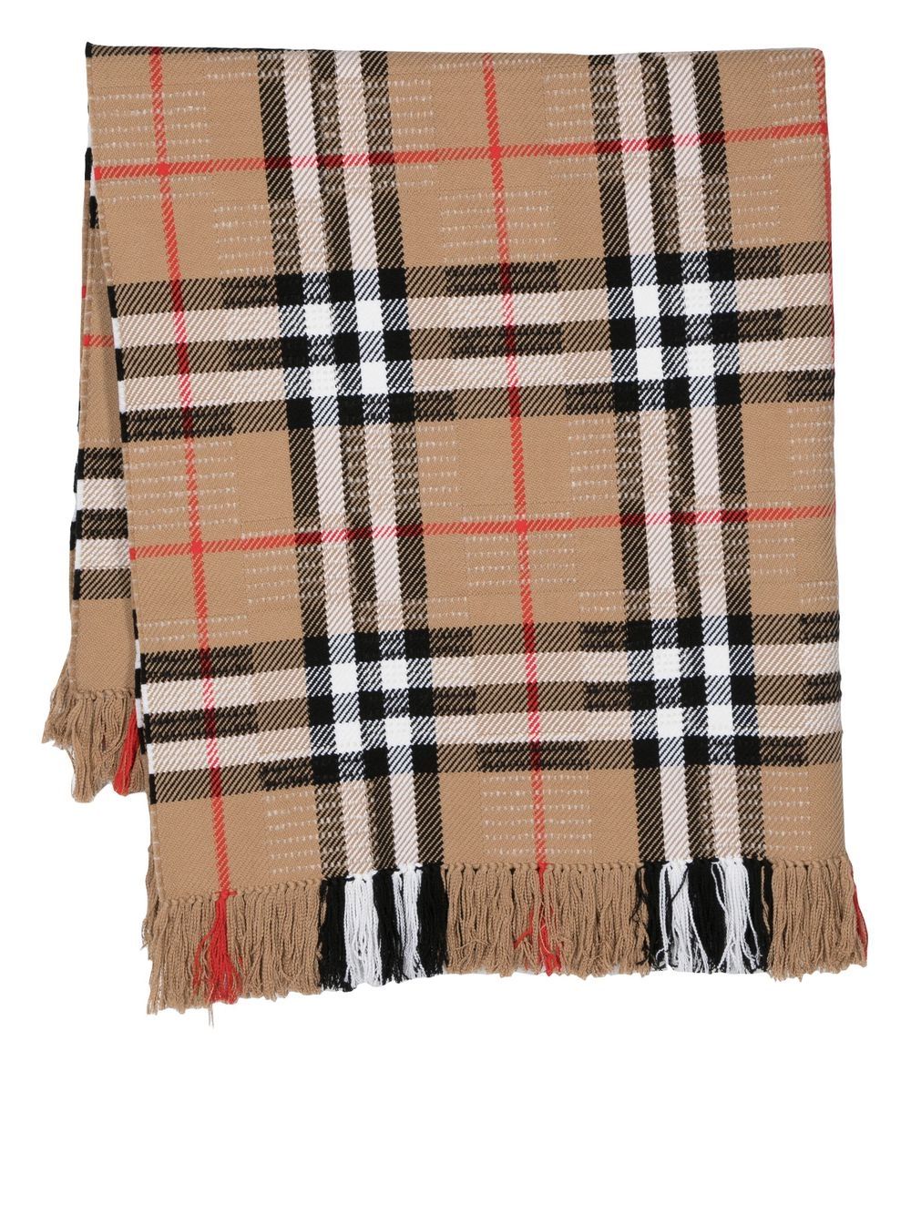 Burberry Vintage Check 针织围巾 - 中性色