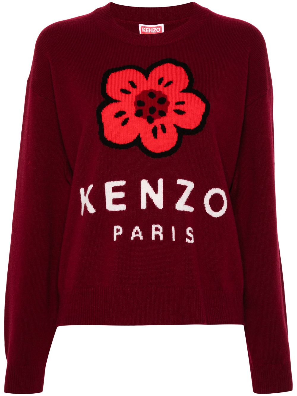 Kenzo Boke Flower 毛衣 - 红色