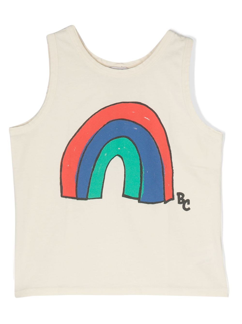 Bobo Choses Rainbow 棉坦克背心 - 中性色