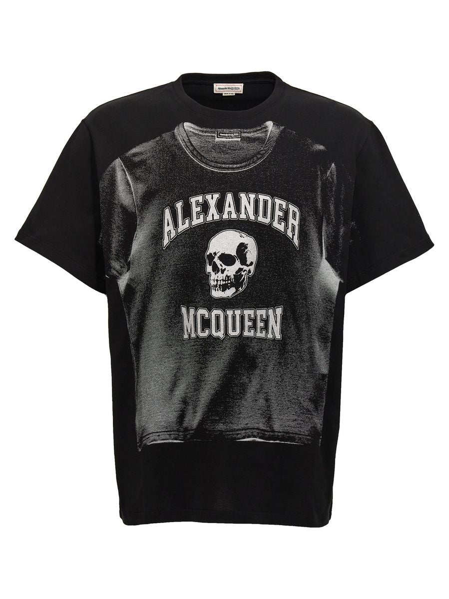Alexander McQueen Logo Print T-Shirt