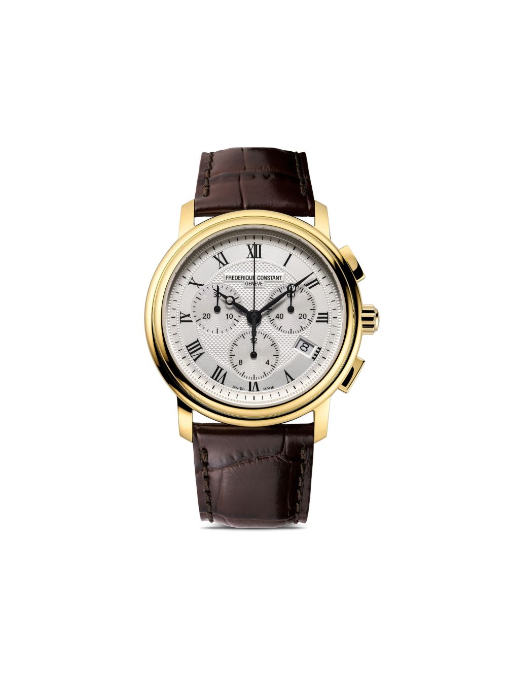 Frederique Constant Classics Quart Chronograph 40毫米腕表 - 银色