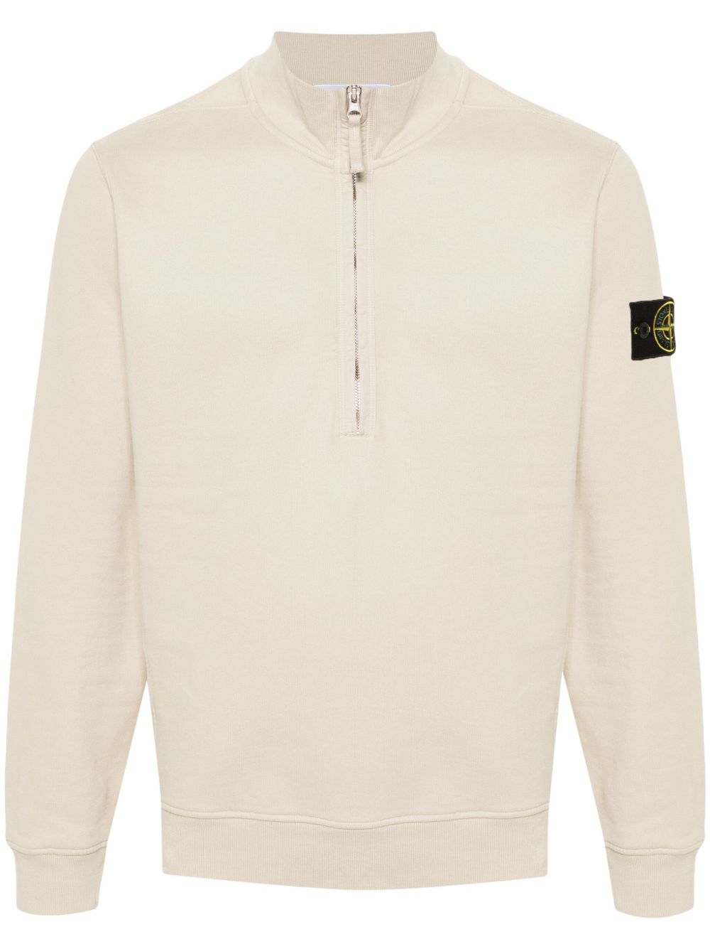 Stone Island 罗盘徽章棉卫衣 - 中性色