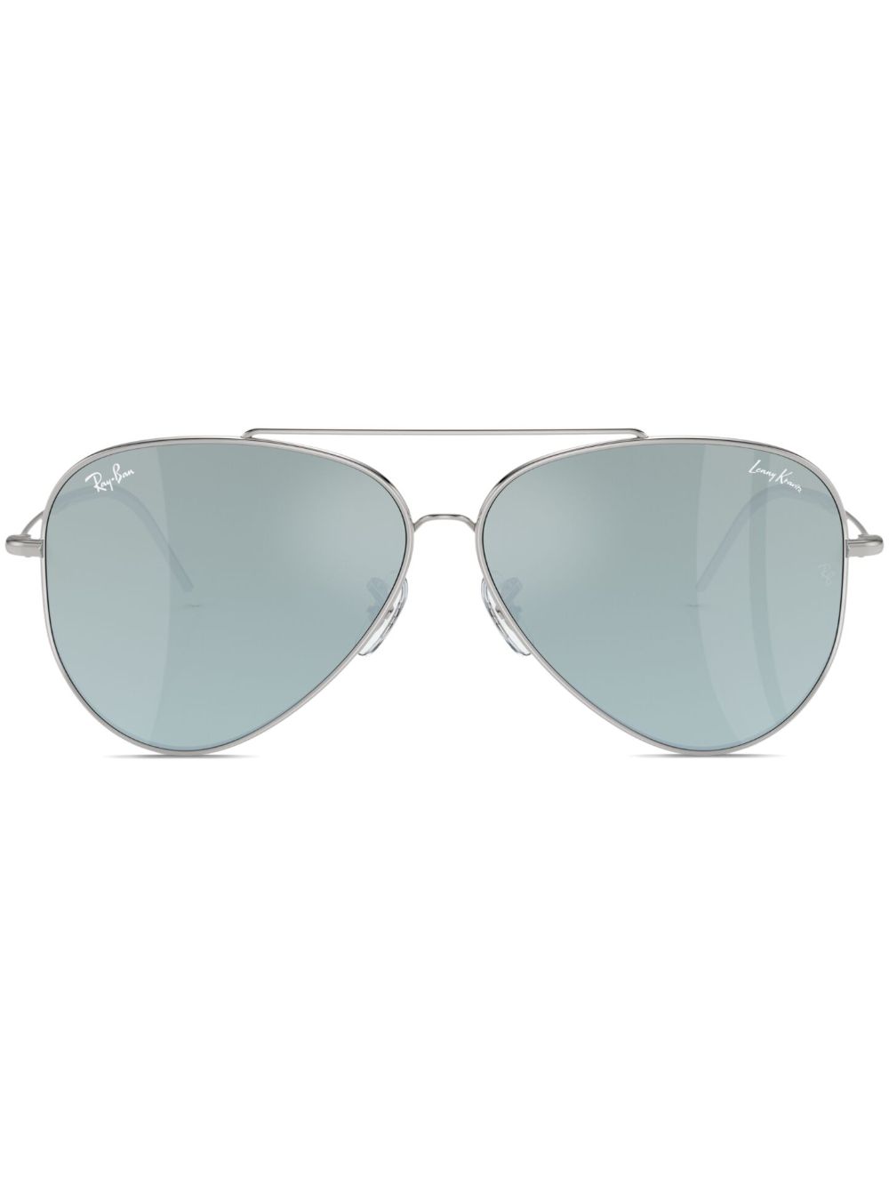 Ray-Ban x Lenny Kravitz Reverse 太阳眼镜 - 银色