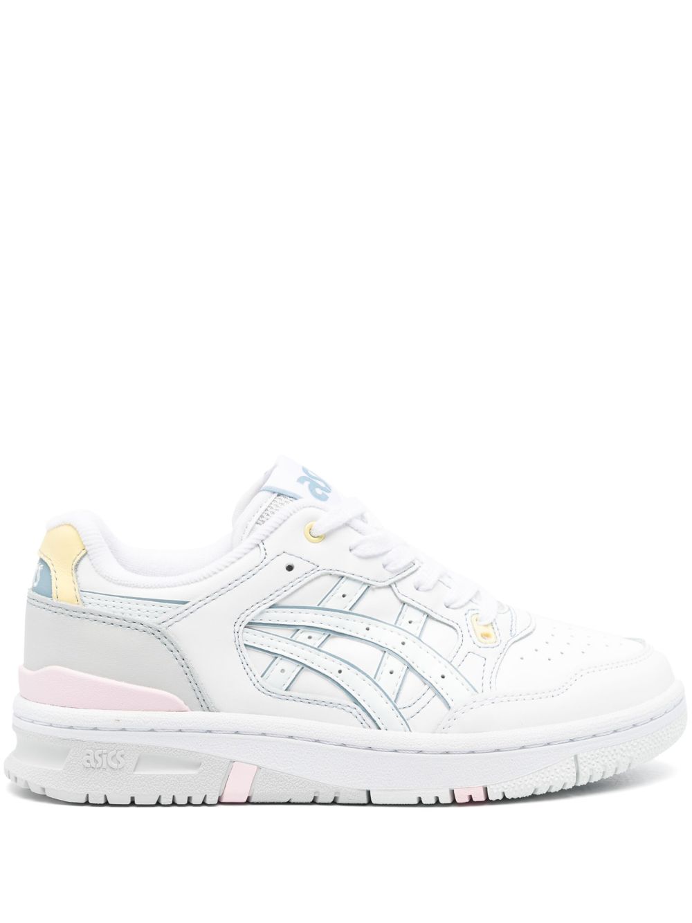 ASICS EX89 皮质运动鞋 - 白色