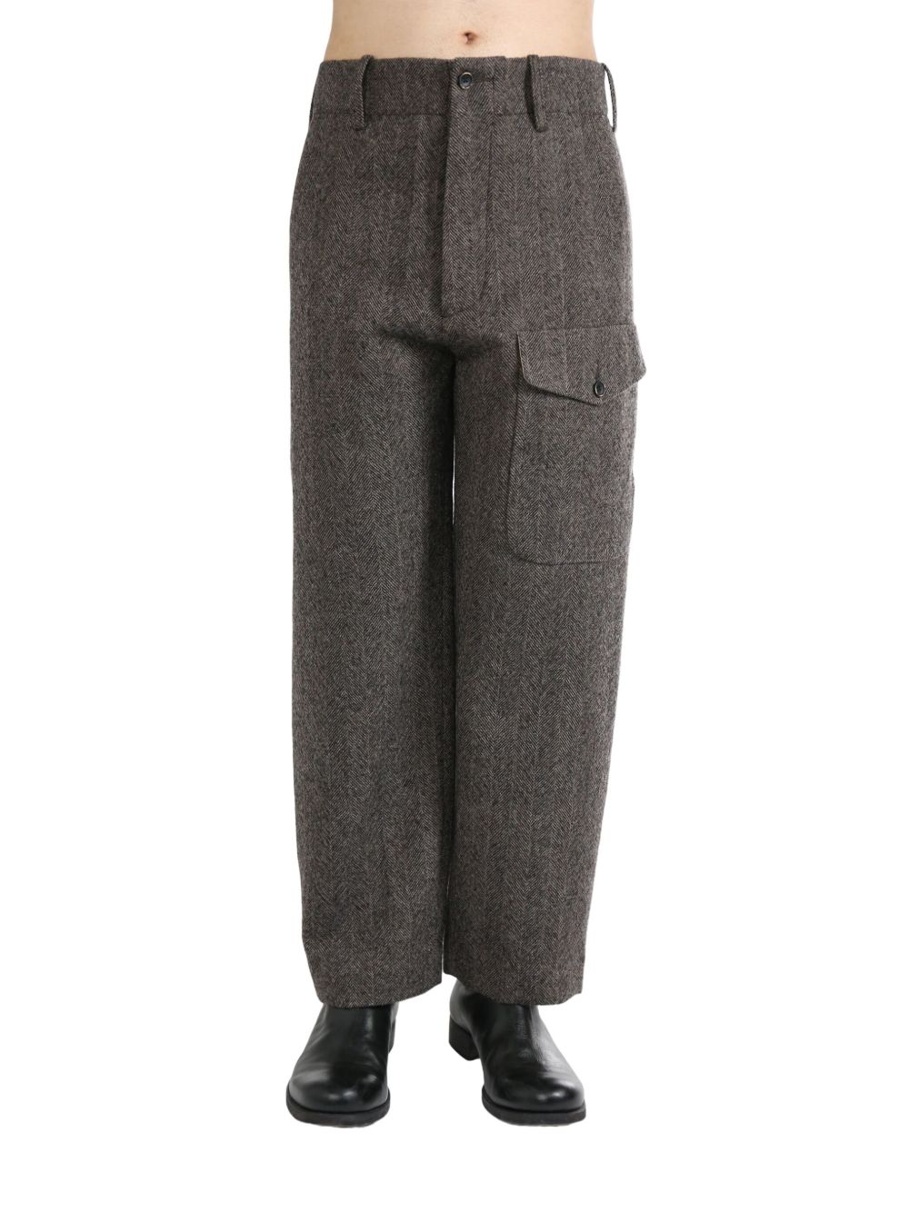 Uma Wang Sydney Paxton trousers - 黑色