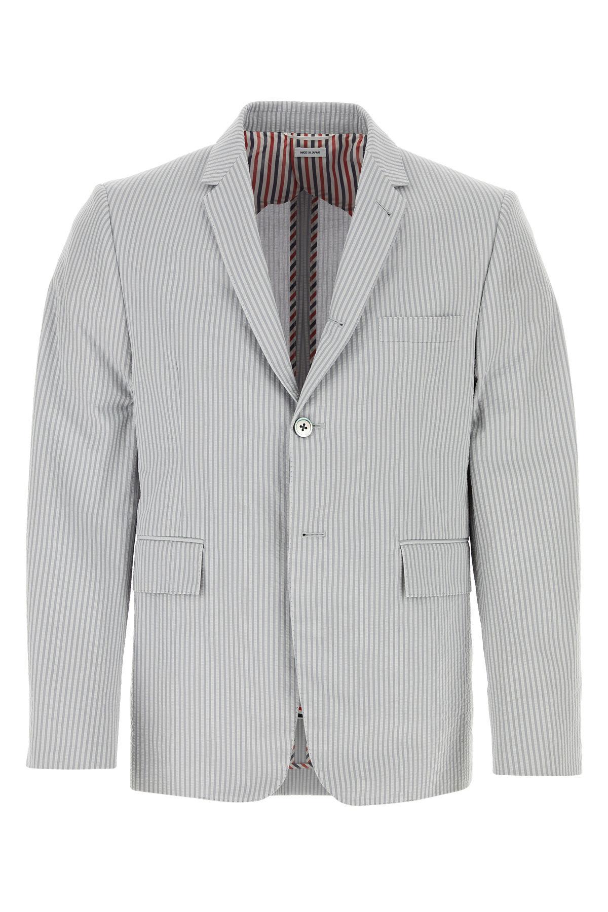 Thom Browne 刺绣棉质西装外套