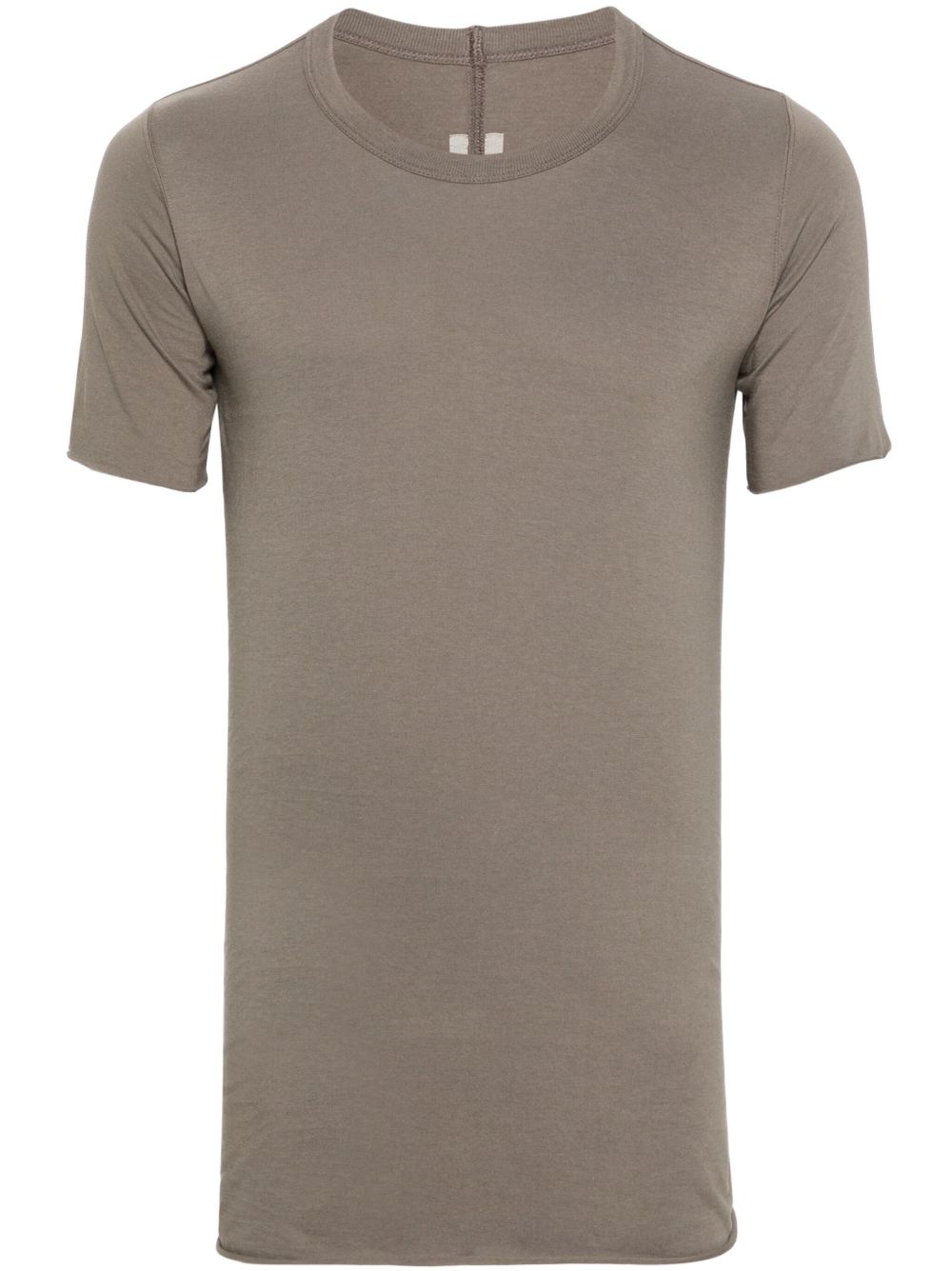 Rick Owens Basic 棉T恤 - 灰色