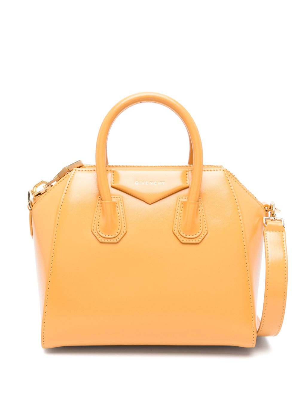 Givenchy Antigona 迷你手提包 - 橘色