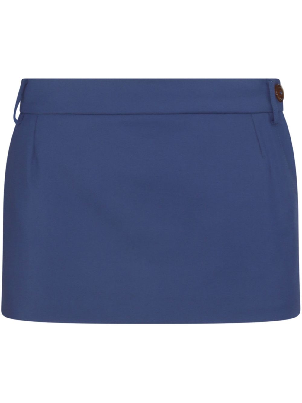 Vivienne Westwood flap mini skirt - 蓝色