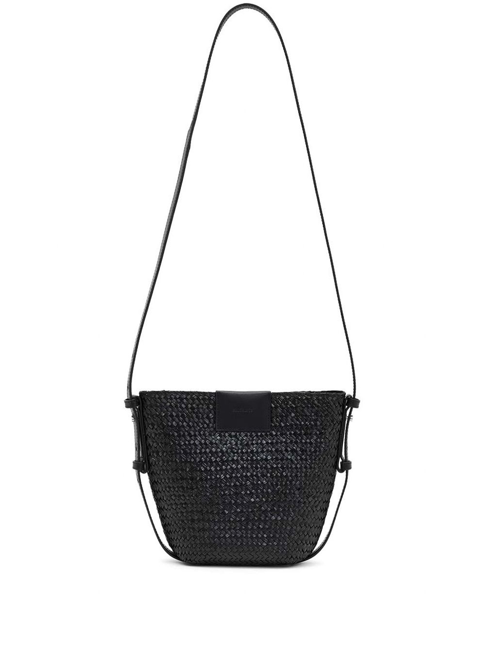 AllSaints Ebro Straw 斜挎包 - 黑色