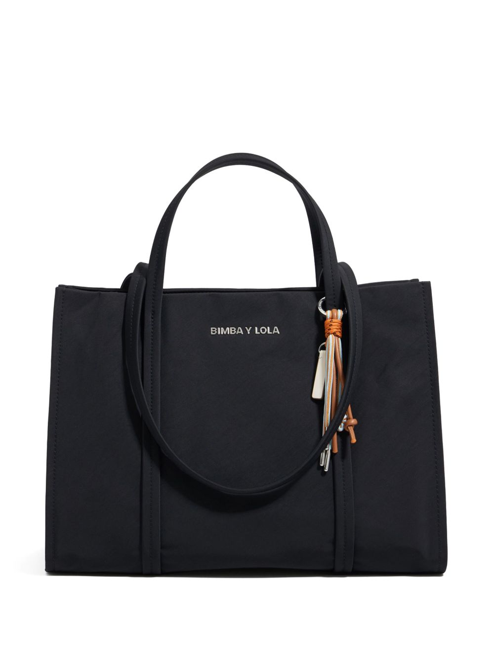 Bimba y Lola logo大号托特包 - 黑色