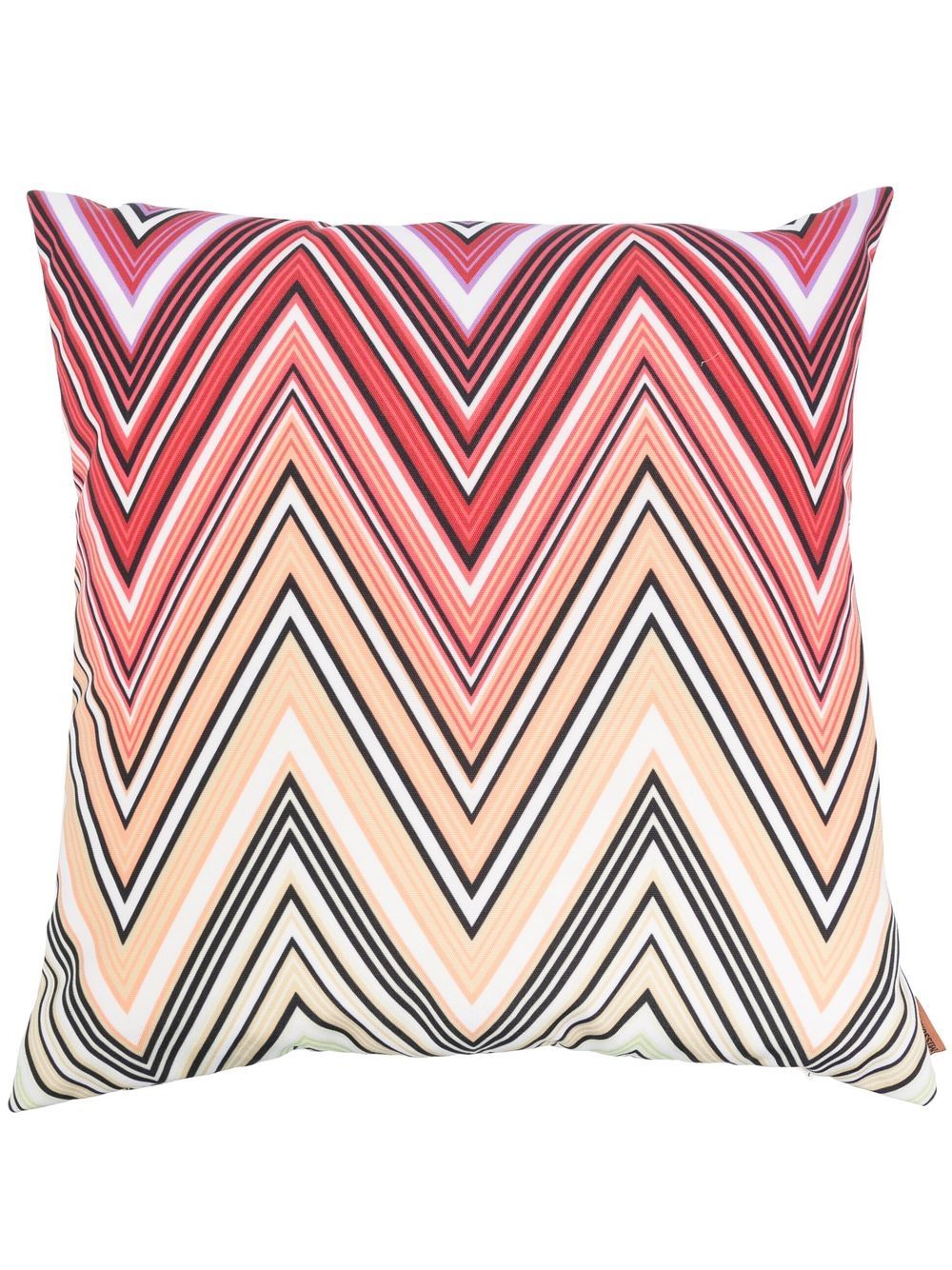 Missoni Home Z字形图案抱枕 - 绿色