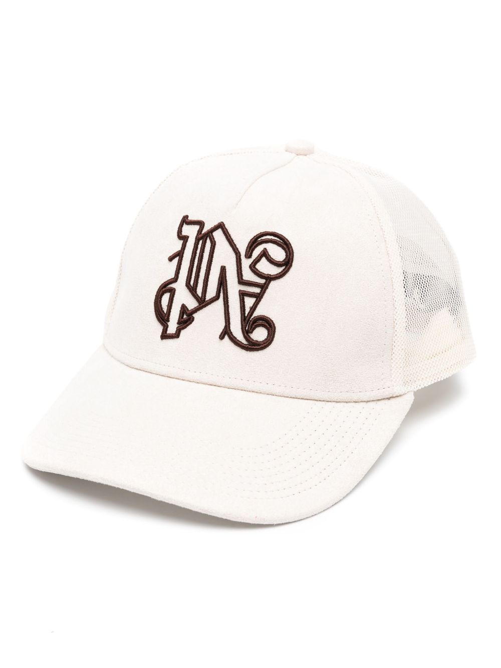 Palm Angels 经典logo刺绣棉棒球帽 - 中性色