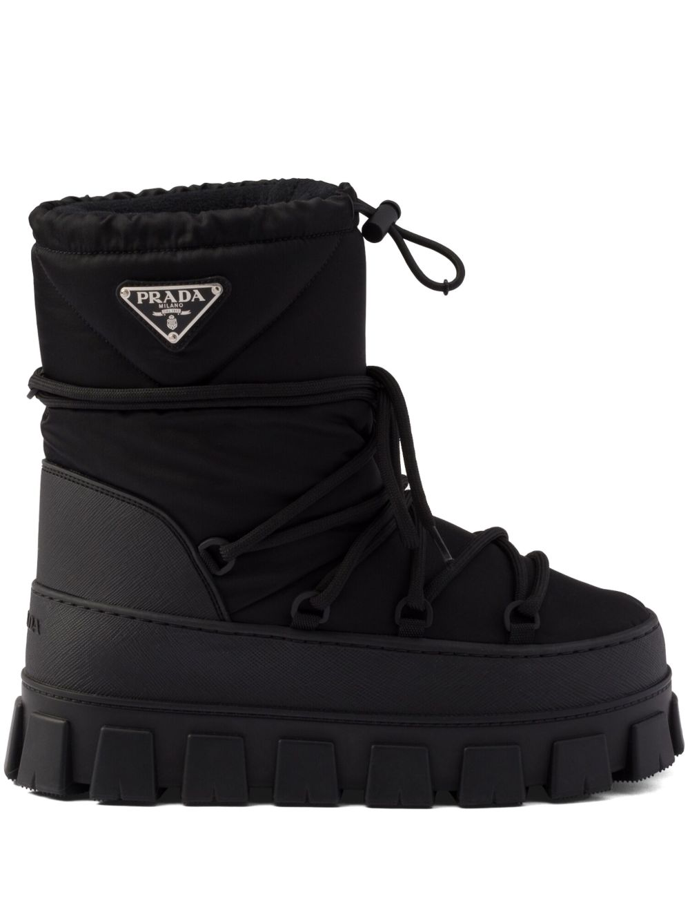 Prada Re-Nylon 靴子 - 黑色