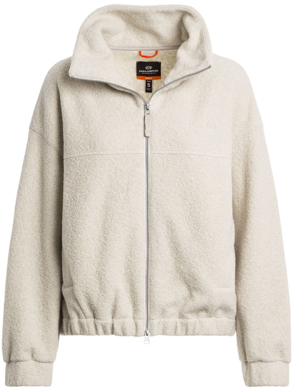 Parajumpers 拉绒效果开衫 - 中性色