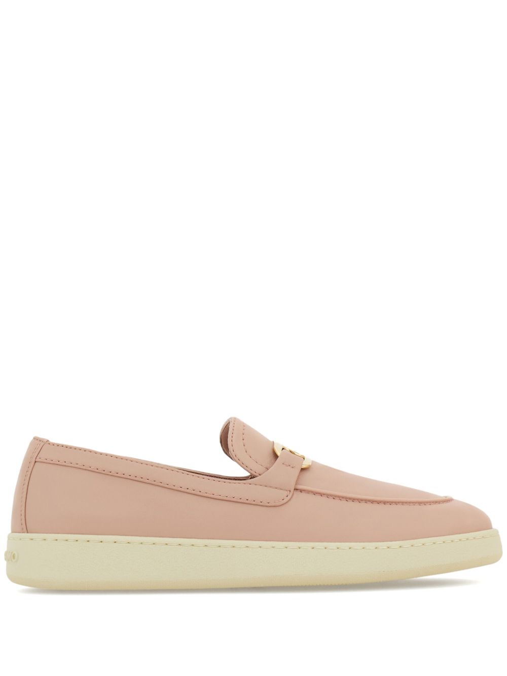 Ferragamo New Vara 扣环乐福鞋 - 粉色