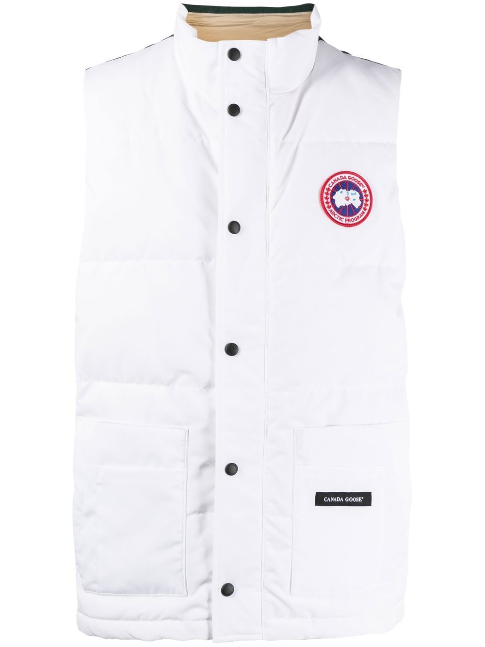 Canada Goose Freestyle Regeneration 羽绒填充马甲 - 白色