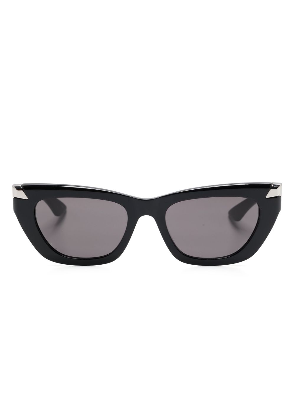 Alexander McQueen Eyewear Punk 太阳眼镜 - 黑色