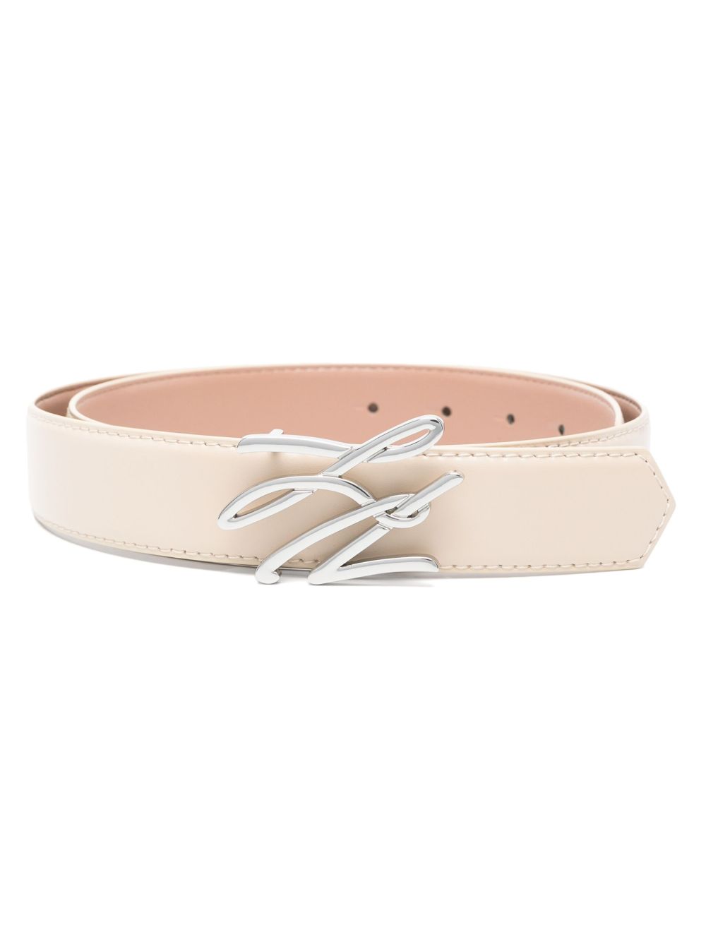 Karl Lagerfeld K/Autograph 中号腰带 - 中性色