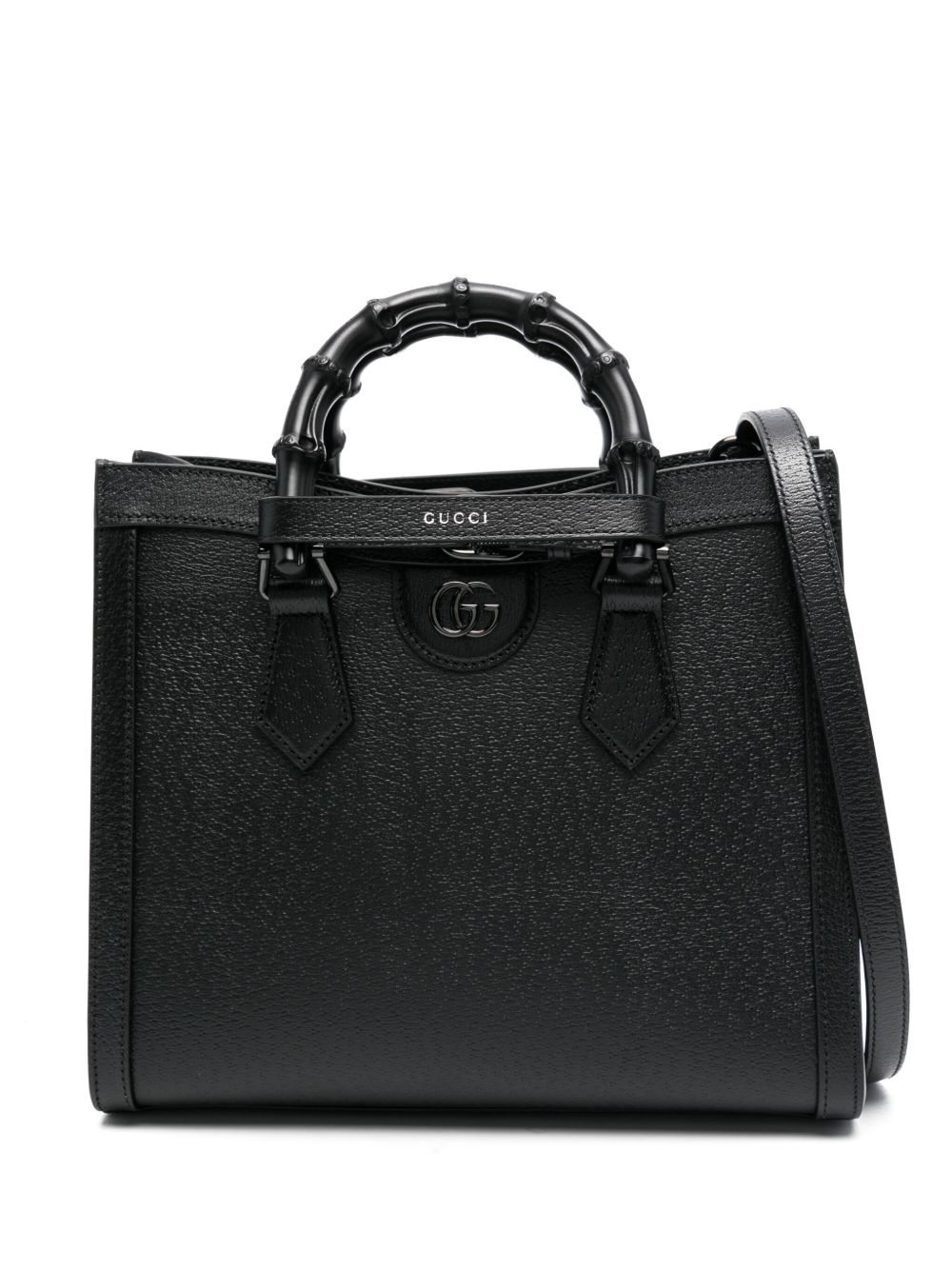 Gucci Gucci Diana 小号托特包 - 黑色