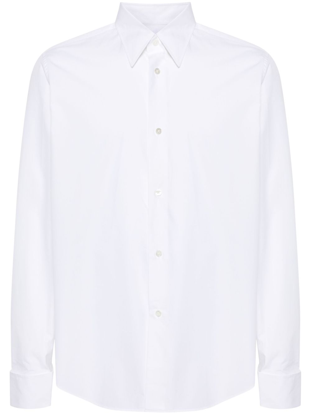 Lanvin 经典棉衬衫 - 白色