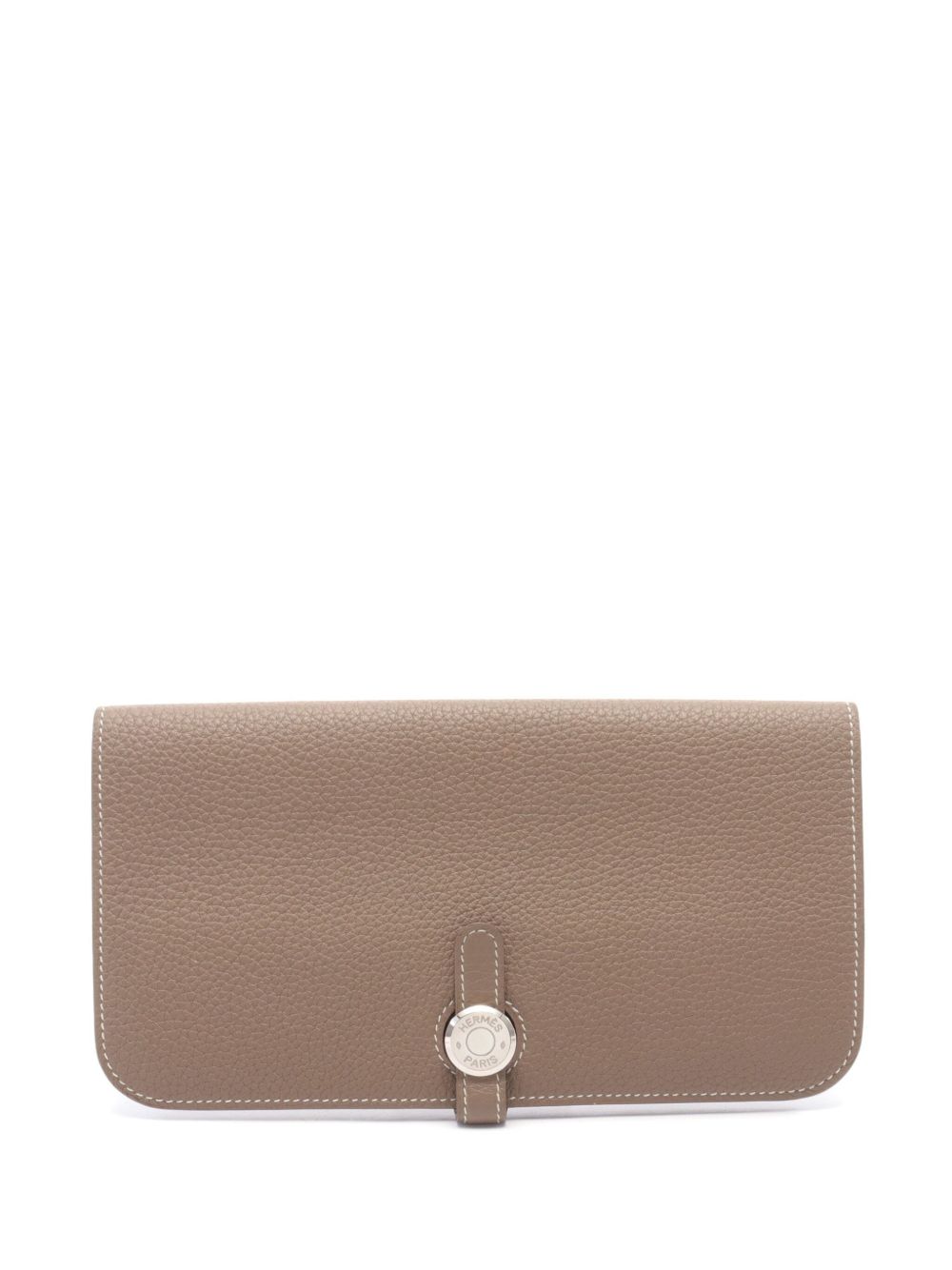 Hermès Pre-Owned Dogon 长款钱包（2019年典藏款） - 褐色