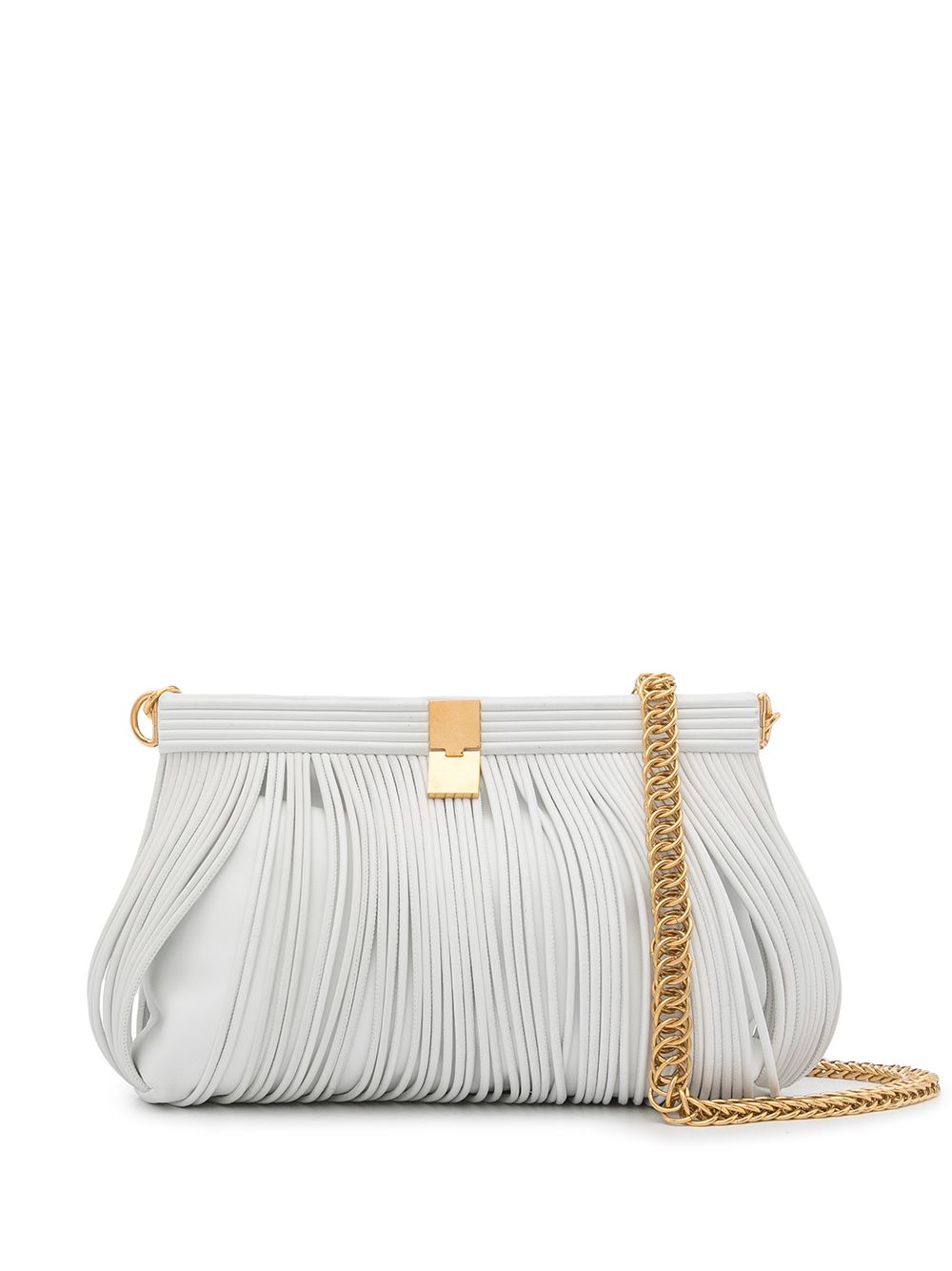 Proenza Schouler Rolo Frame 手拿包 - 白色
