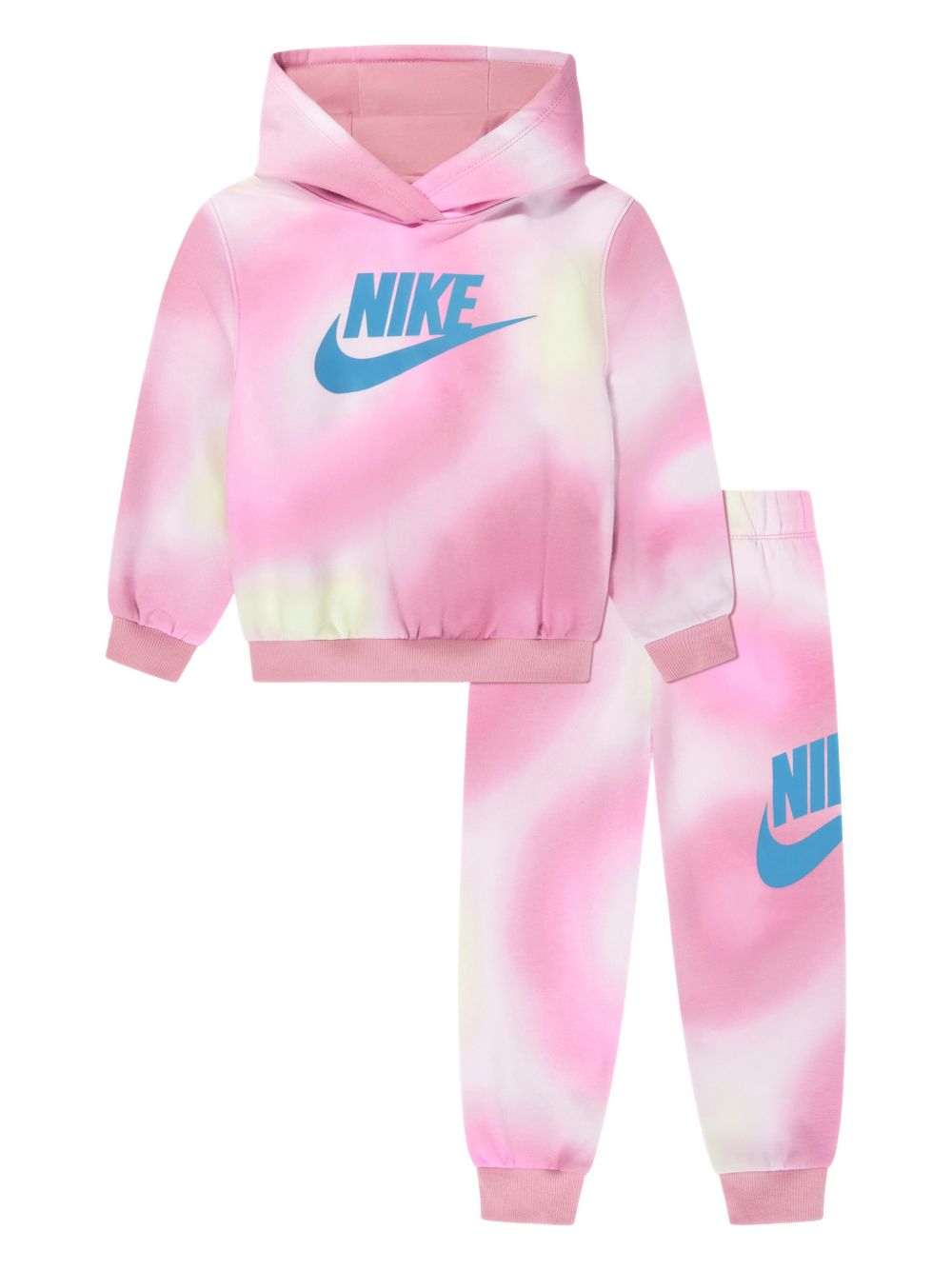 Nike Kids Solarized 运动套装 - 粉色