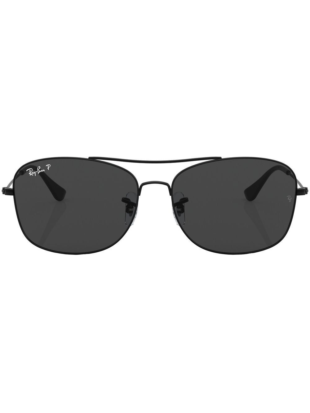 Ray-Ban 方框太阳眼镜 - 黑色
