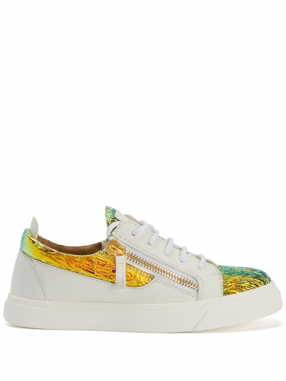 Giuseppe Zanotti Frankie 系带运动鞋 - 白色