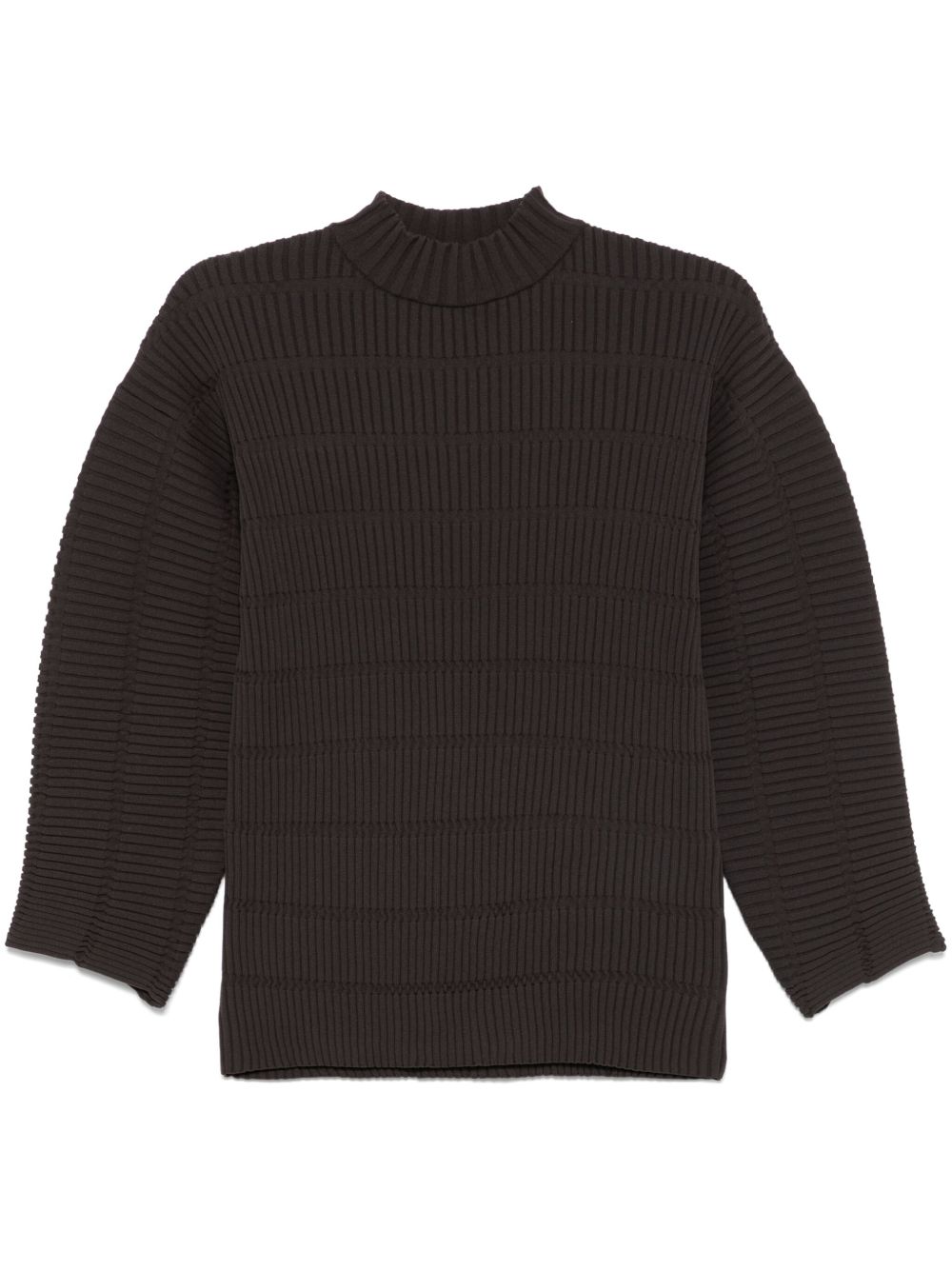 Pleats Please Issey Miyake 褶饰T恤 - 灰色